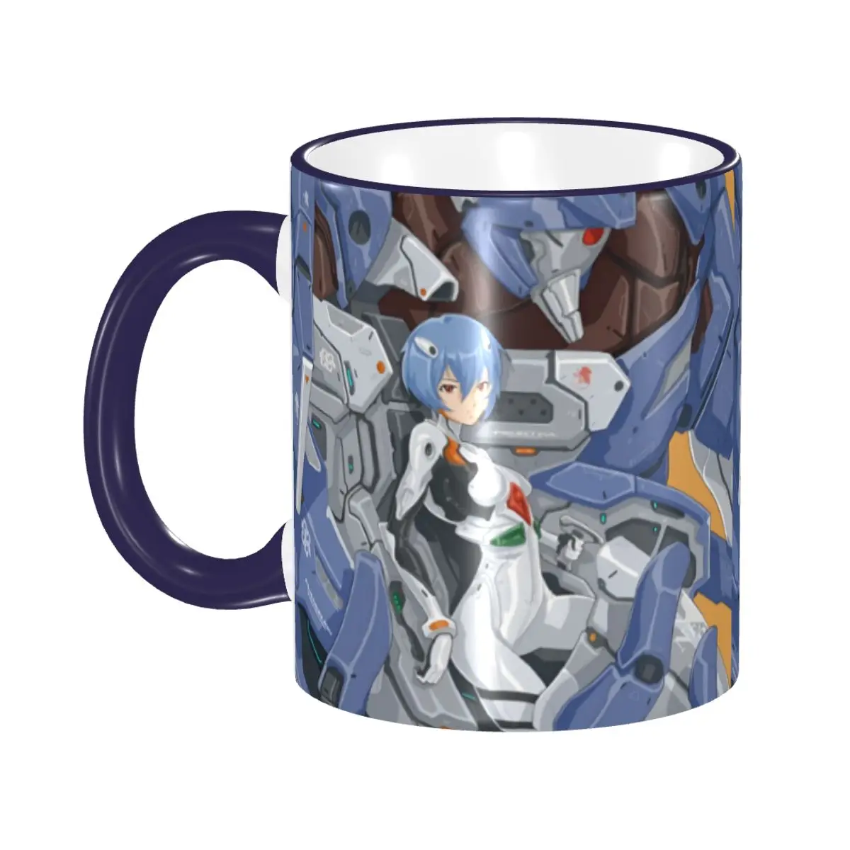 

Customized E-Evangelions Coffee Mug DIY Mecha Style Doomsday Animation Ceramic Mug Cup Creative Present