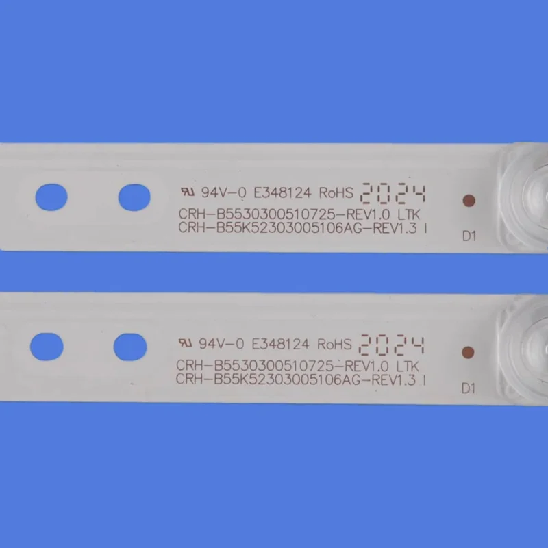 Tira de retroiluminação LED para sony 55 polegadas, ms-l1543 v2, a3 188-192lm, cx550ddm, 188-192lm