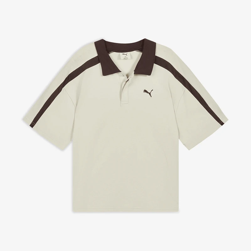 puma-genuine-t7-men's-comfortable-and-breathable-retro-loose-short-sleeved-polo-shirt-638458-87