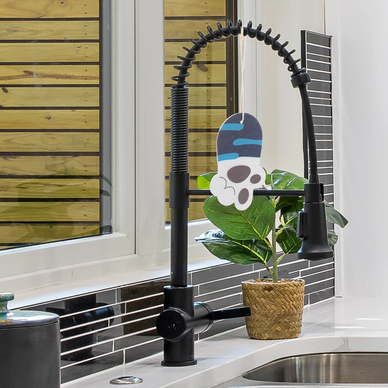 

4Pcs Cartoon Cat Paw Shaped Sponges Compressed Absorbent Gentle on Surfaces Washable Kitchen Cleaning Tools Dishwasher Sponge