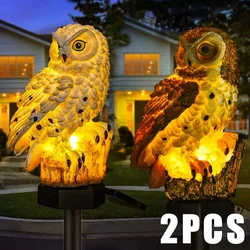 Solar Lamp Owl Animal Solar Garden Lights Solar Powered Solar Led Light Outdoor Garden Decoration Lamp Waterproof Solar Lights