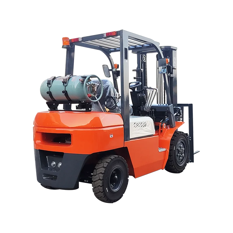 Terrain Forklift Diesel Truck 3t CE ISO Customized Side Shift And Automatic  4x4 Forklifts