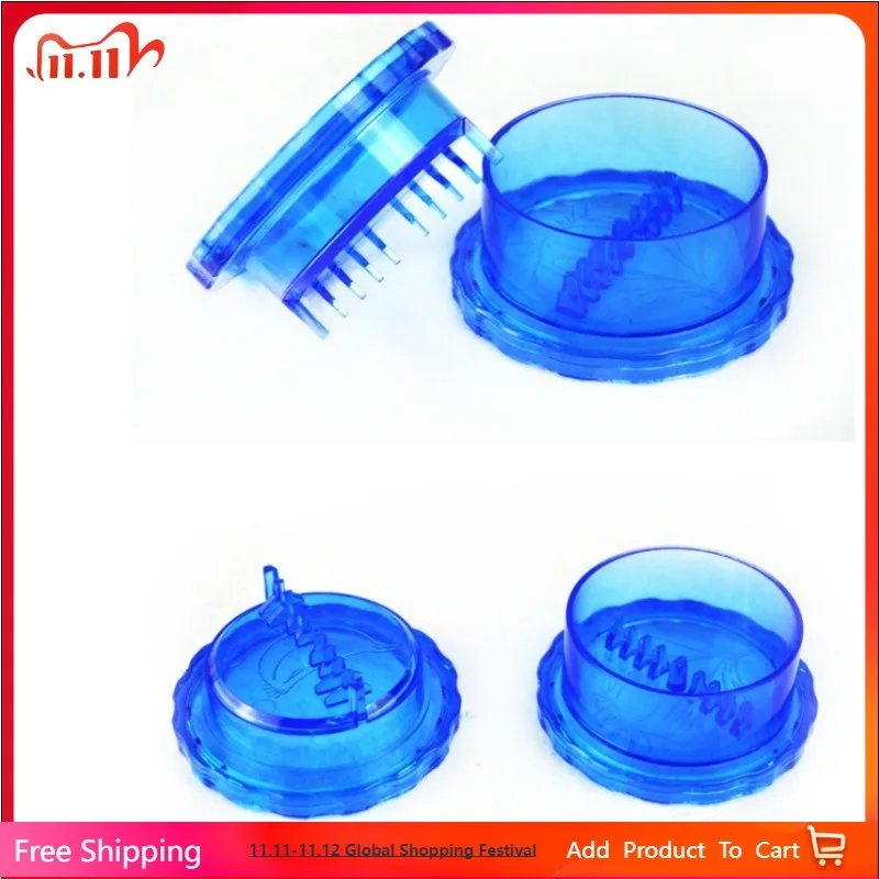 

2Pcs Manual Handheld Garlic Press Plastic Durable Manual Garlic Press Transparent Garlic Crusher Kitchen Gadgets Accessories