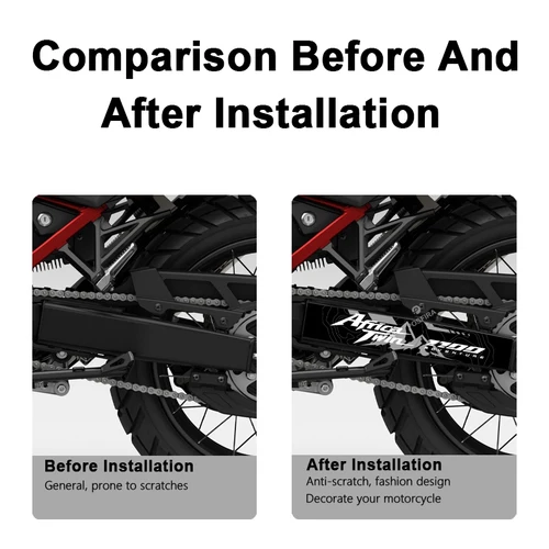 Imagen 2 del producto POSFIRA-pegatinas basculantes para motocicleta, calcomanías de vinilo para Honda Africa Twin CRF 1100/Sports de aventura 2020-2025 2024, accesorios