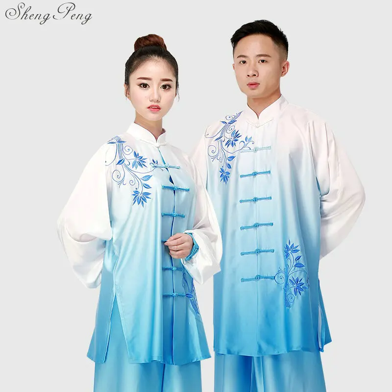 Tai chi uniform women men wudang tai chi clothing man female tai chi suit chinese traditional taiqi wear wushu V2942