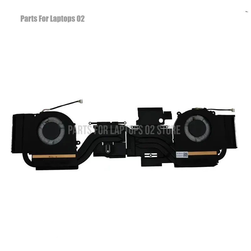 New Laptop CPU+GPU Radiator with fan set for CLOVER PC70DN2 PC70N-104 6-31-PC70N-102 FMKL FMKK DFS5K223052834 DFS5K22305283R 5V