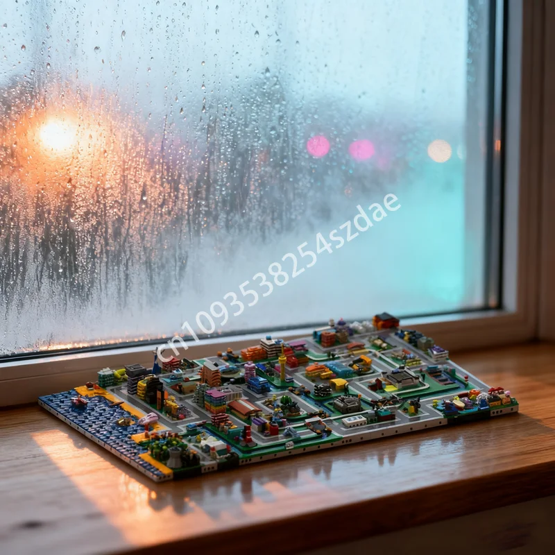 

5546 шт. MOC Click City City City, строительные блоки, строительные блоки, сборка, креативные игрушки, идея, рождественские подарки, образование для детей