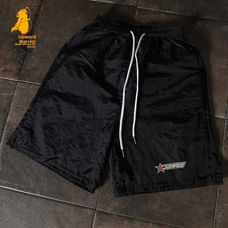Quick Dry Outdoor Five-Point Sports Shorts Men's Loose Fit Women's Casual Straight Leg Pants Couple's Daily Wear Summer
