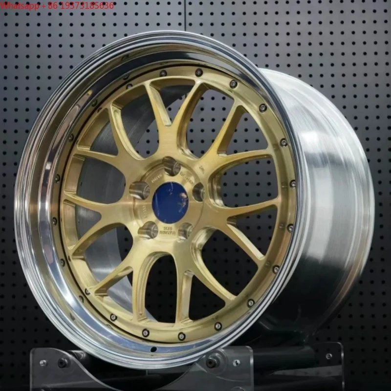 LZT-291 LM 2 Piece Deep Dish Forged Passenger Car Rims 18 19 20 21 Inch 5x114.3 5x112 5x120 Brushed Alloy Wheels for BMW Audi