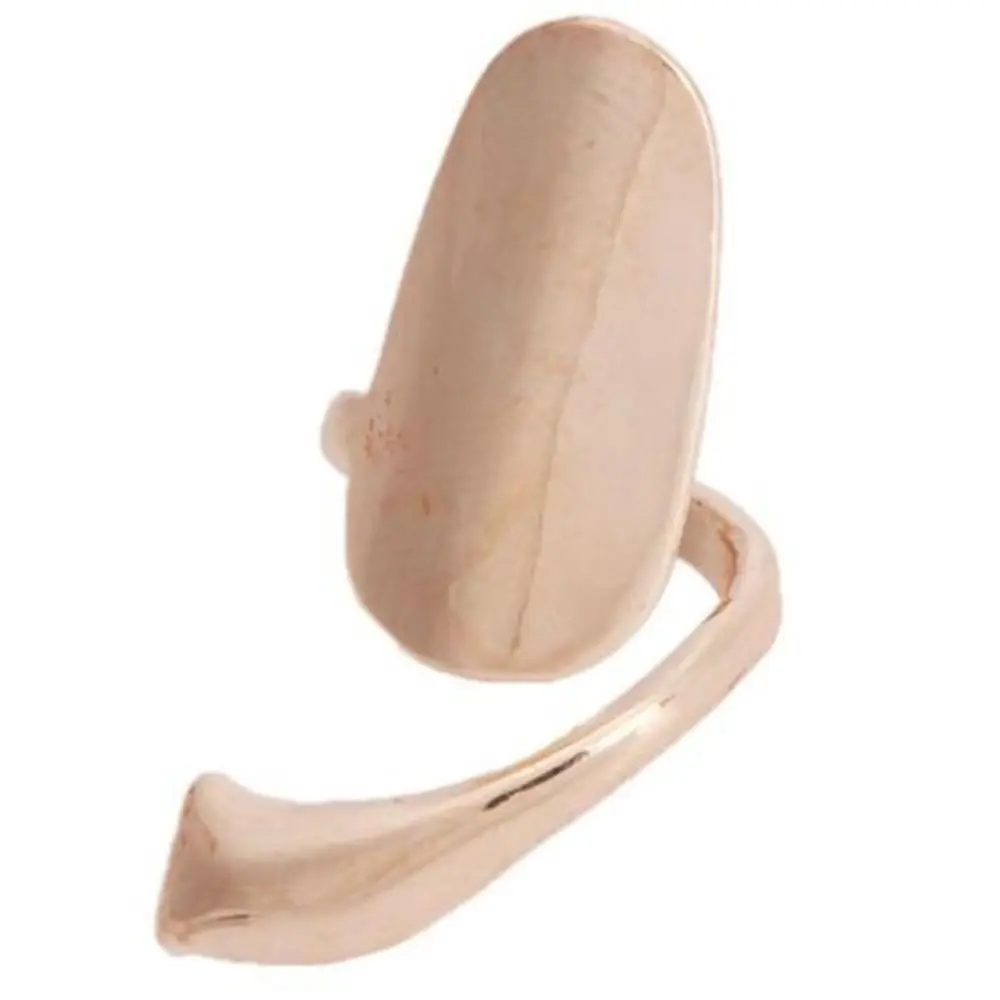 Punk False Finger Gold Metal Ring Women Fashion Rings Silver