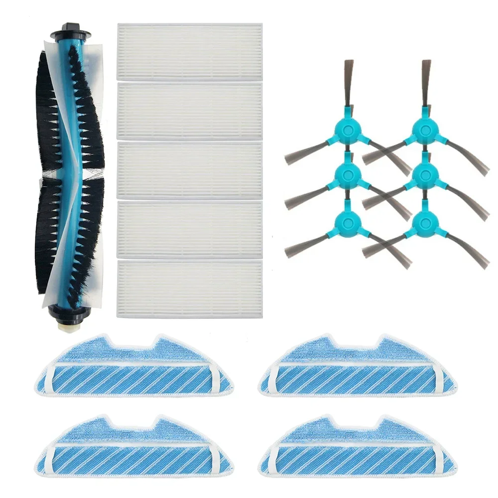 Zamiennik Conga 1290 1390 odkurzacz robot wałek główny szczotka boczna filtr powietrza HEPA ściereczka do mopa części zamienne