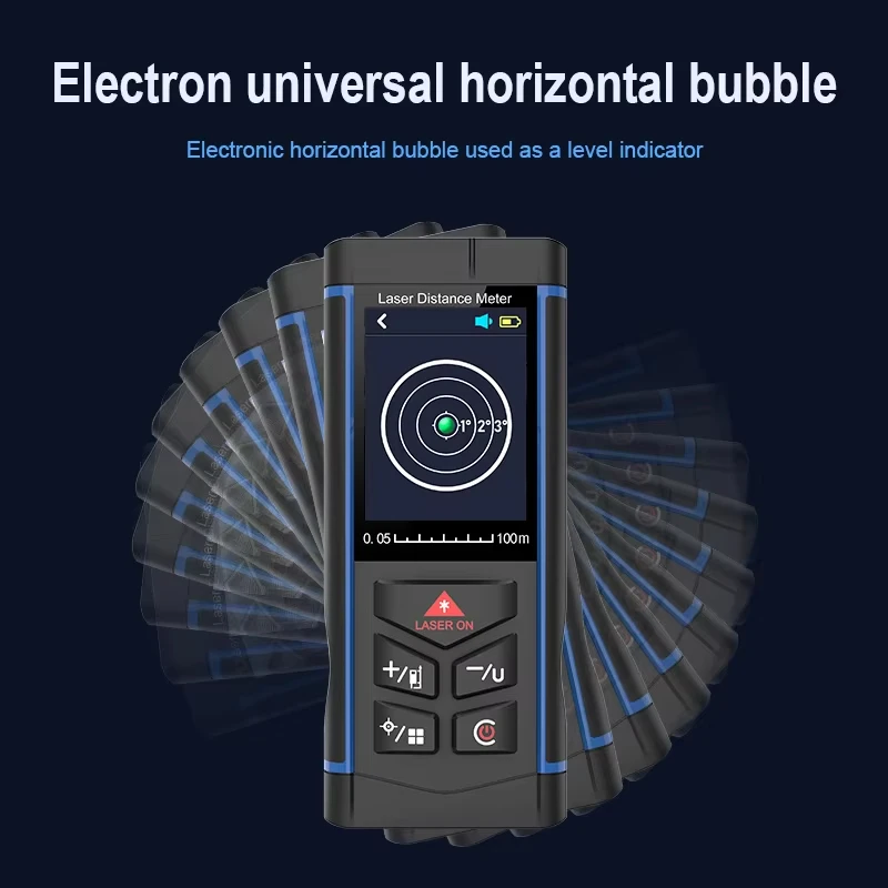 نماذج صغيرة يده مقياس مسافات الليزر 100-200 متر قياس طويل المدى الليزر Rangefinder OEM شريط قياس الليزر #3