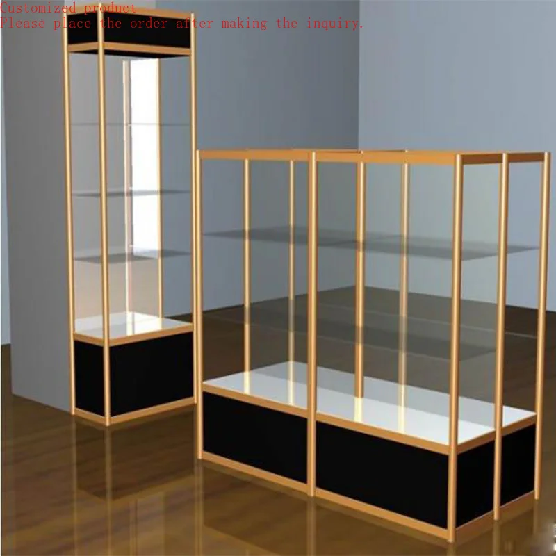

Custom.Boutiques Product Display Showcase/glass Display Case/glass Jewelry Display Cabinet