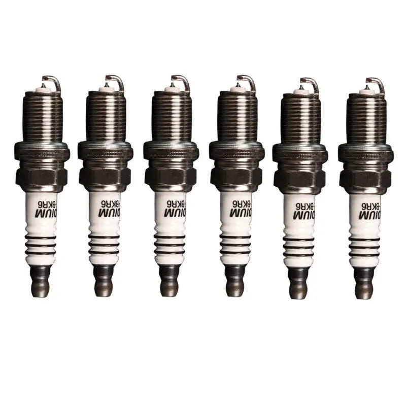 

6 шт. иридиевые свечи зажигания подходят для BMW E46 325i 330i E39 525i E66 760Li 12120037607
