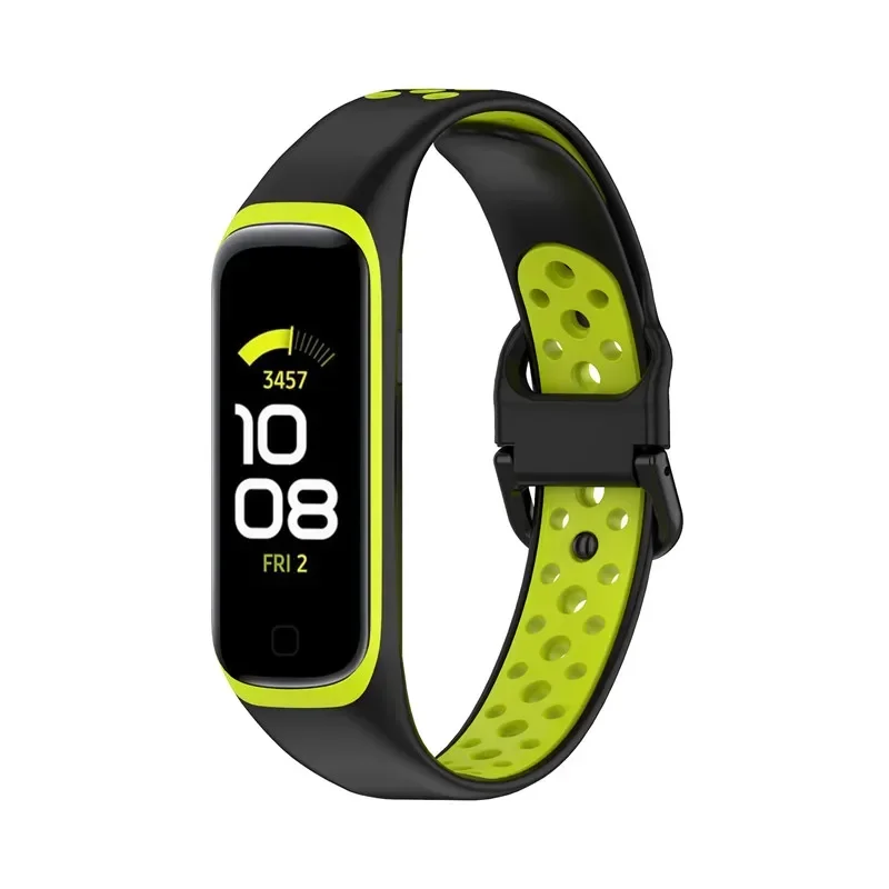 삼성 Galaxy Fit 2 SM-R220 용 실리콘 Correa Fit2 SM-R220 시계 밴드 손목 밴드 용 SmartWatch 실리콘 스포츠 팔찌