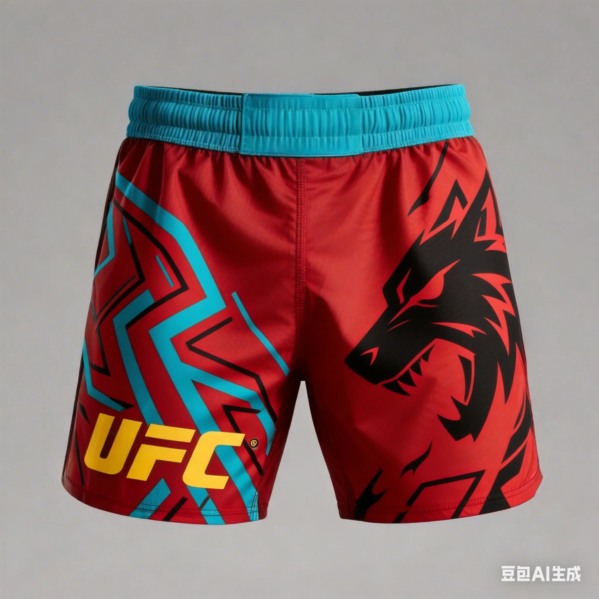 

2026 UFC New MMA Fighting Competition Sports Men's and Women's Breathable Quick Drying Sweat Absorbing Boxing Training Shorts