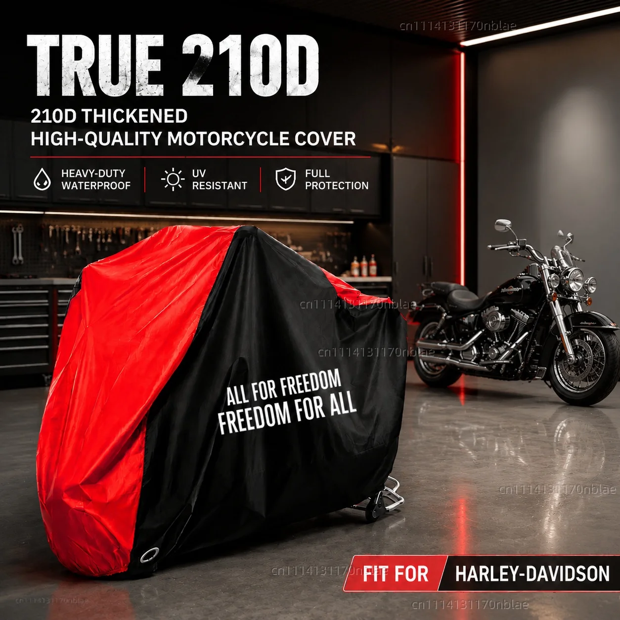 For Harley-Davidson PAN AMERICA 1250 S PA1250 Sportster S 1250 RH1250 S 2021 2022 210D Motorcycle Cover Waterproof Dustproof