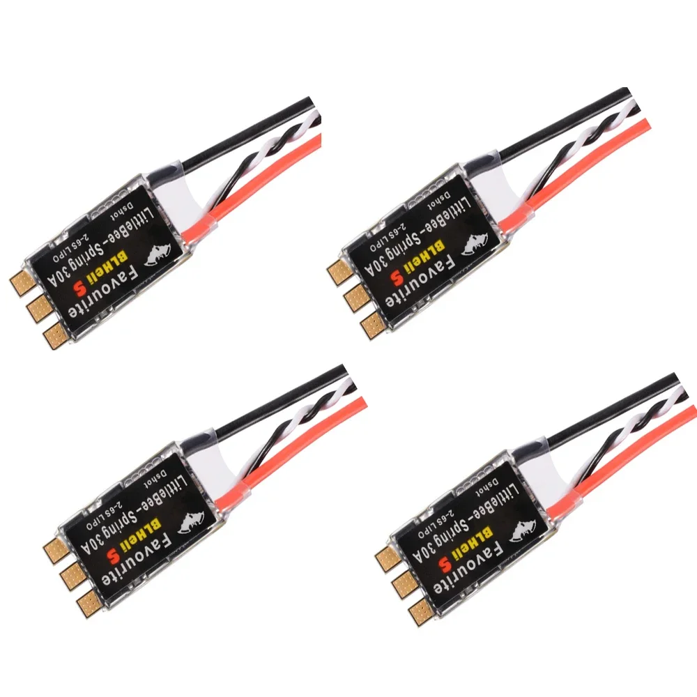 FVT LITTLEBEE-BLHeli-s, Petit Abeille, Ressort 20A / 30A Brushless ESC 2-6S, Prend en Charge Mulitshot DSBathroom T Oneshot42 OneShot125 Multicopter