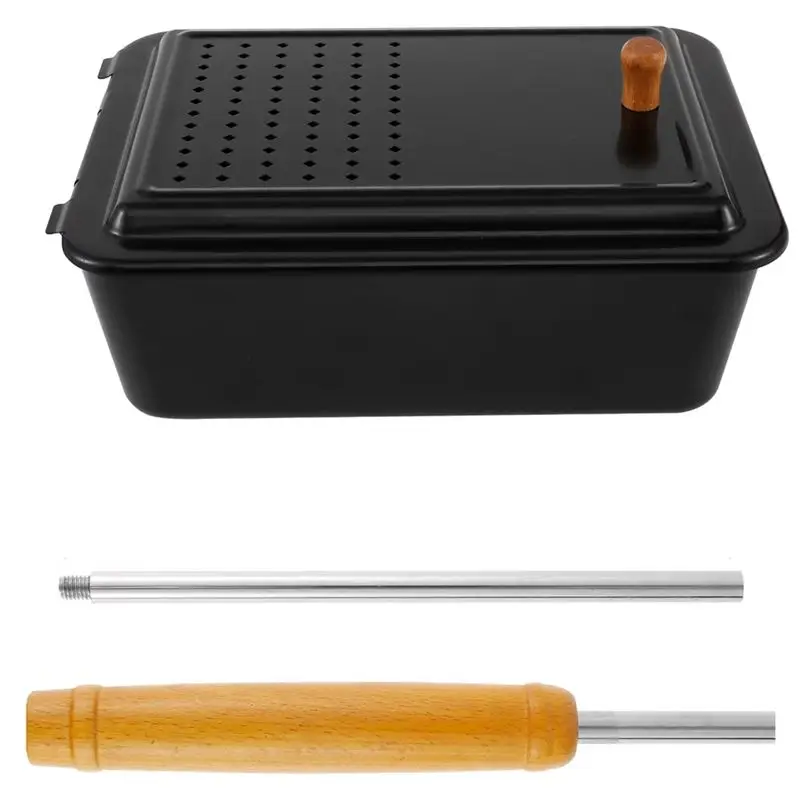 ABJO-Popper With Removable Long Handle Multipurpose Popcorn Pot Ideal For Making Fresh Popcorn