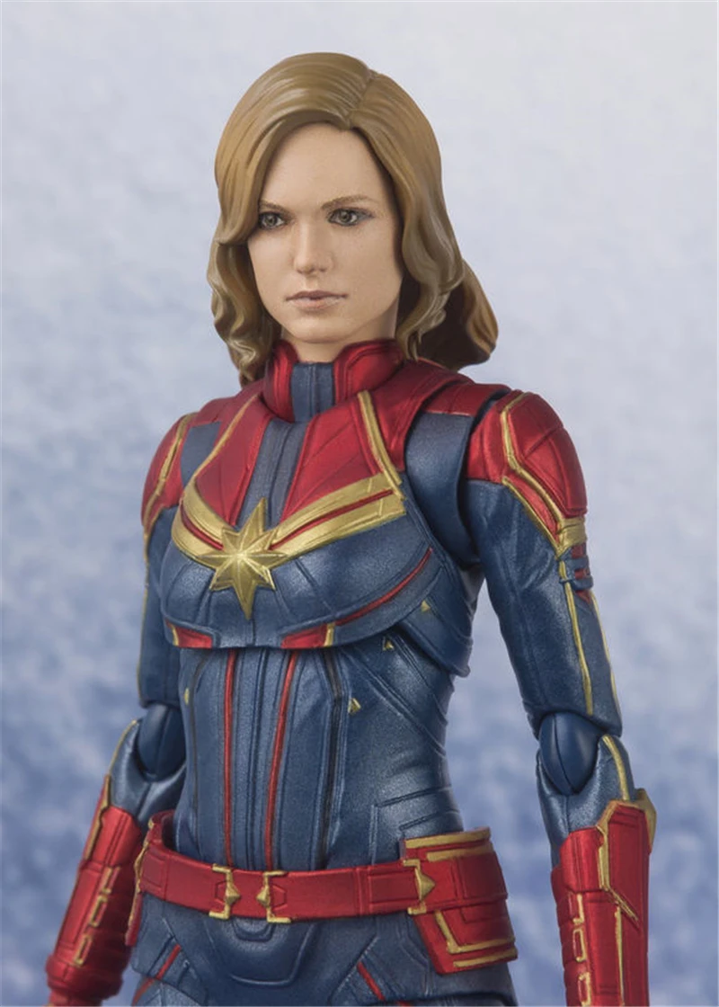 15cm SHF Marvel Captain Movie Marvel Avengers 4 Endgame  Action Figure Model Toys Doll For Birthday Gift