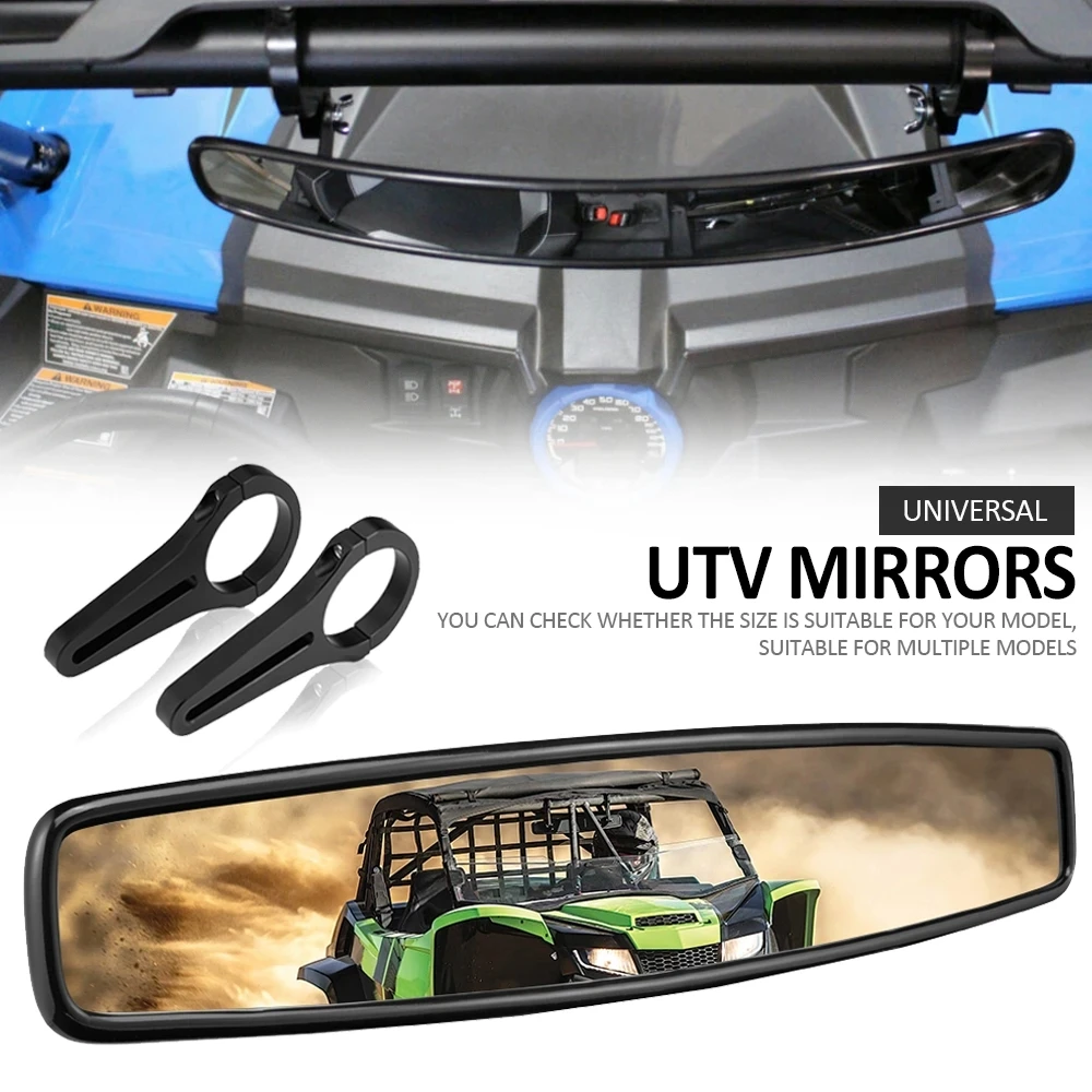 

UTV Wide Rear View Racing Mirror for Polaris RZR Ranger 800 1000 XP 900 for CF Moto for Can Am Maverick X3 Commander For Yamaha