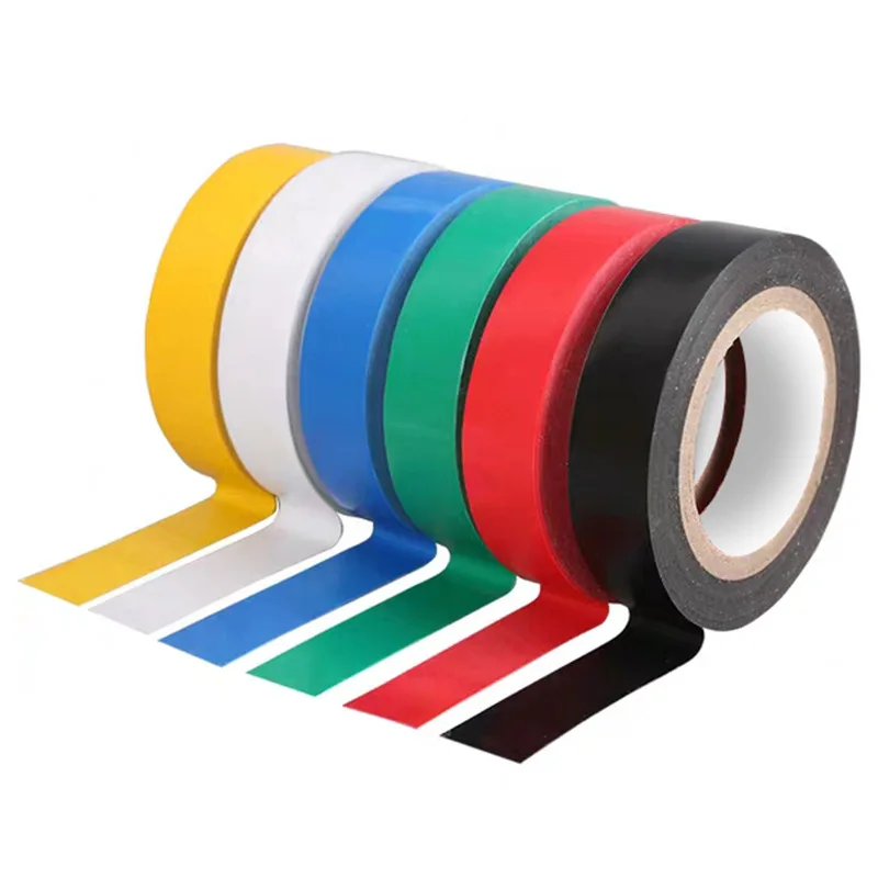 E9 Electrical tape 16mm X10 meter long 18mm insulation tape black large volume Multi-color For Wire Charging Cable DIY Tool Tape