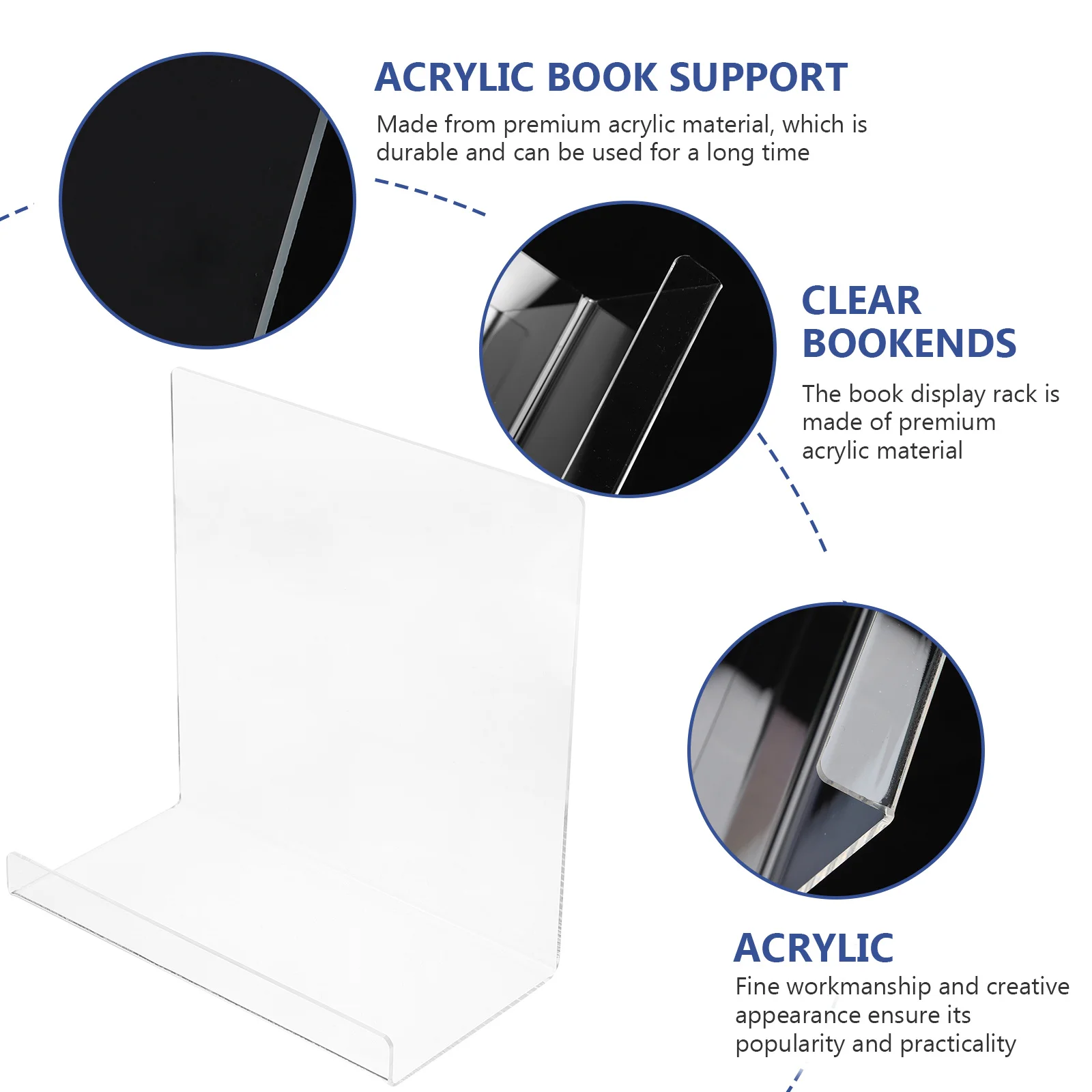 

Book Stand Holder Establishment Bookshelf Classroom Display Rack Bookshelves