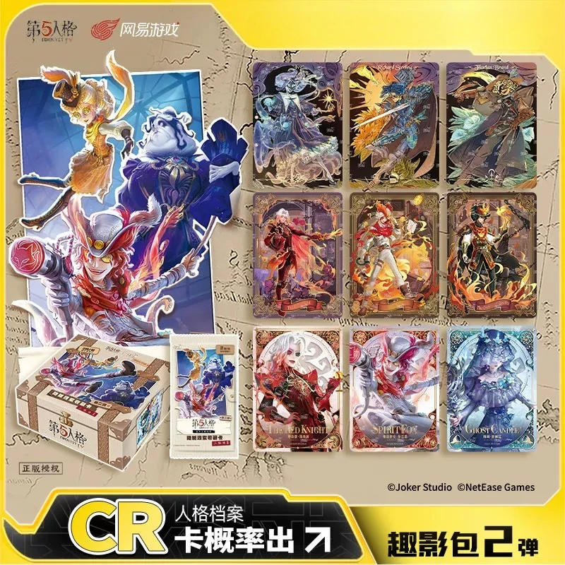 Kayou Official Identity V Collectible Cards Vol.1 Hidden Clues CR Rare Gothic Anime Booster Pack super beautiful and lovely Gift