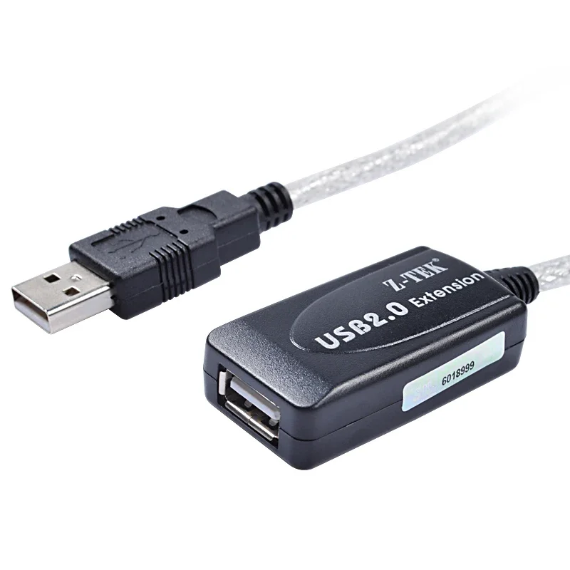 

5-метровый активный удлинительный кабель USB 2.0 длиной 5 м, 16,4 фута с усилителем