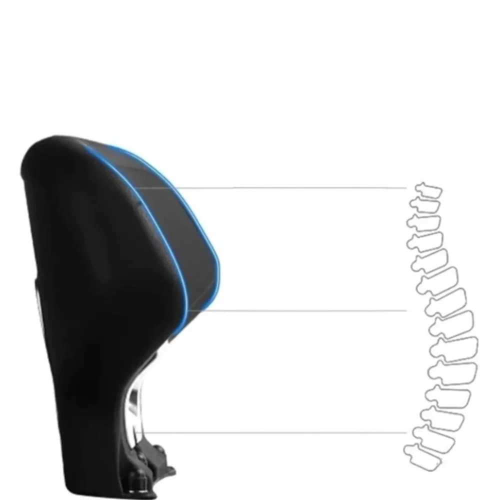 For KYMCO S250 S350 Modified Comfortable Backrest Rowing ST250 CT250 CT300 Rear Backrest Accessories 5