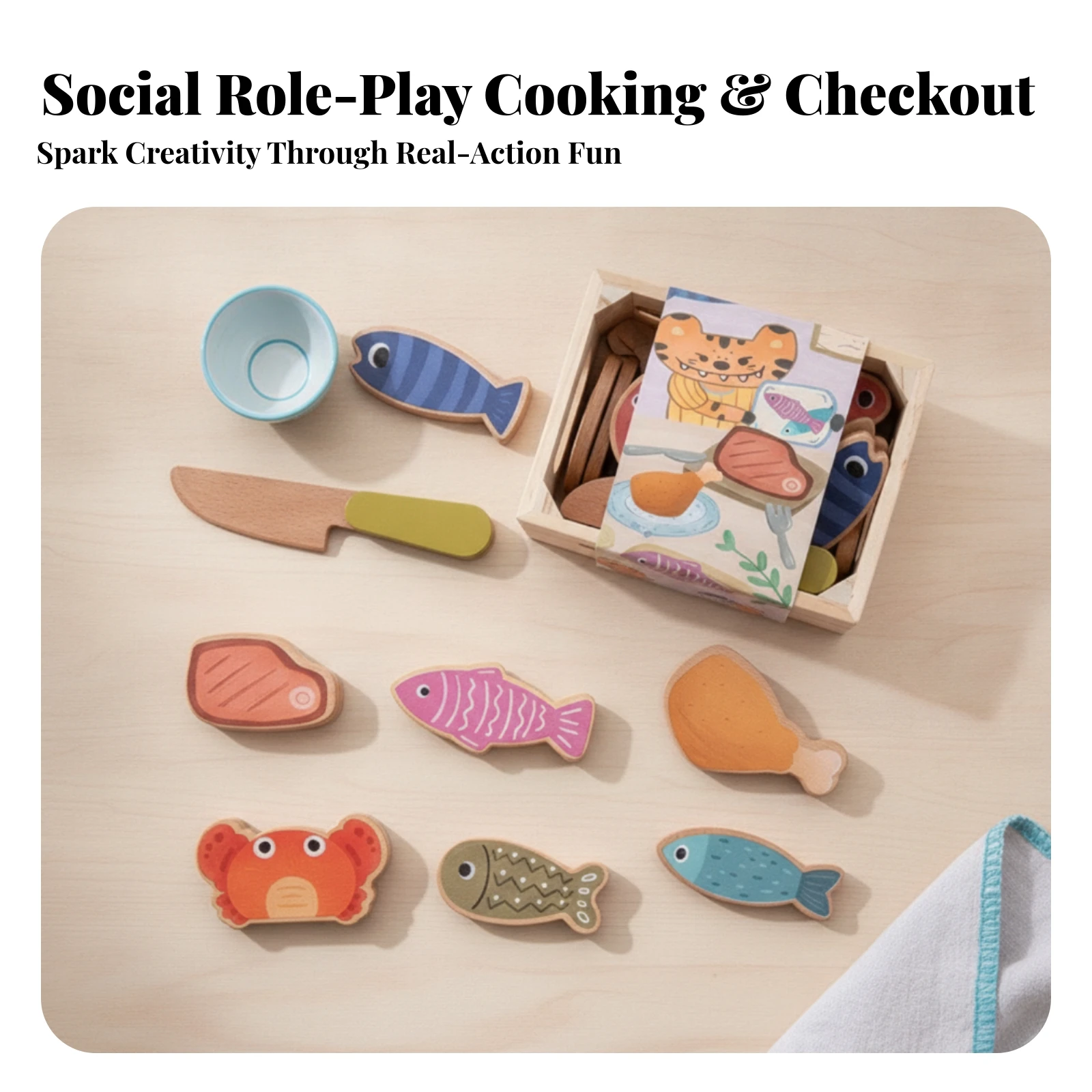 Wooden Pretend Food Set Bright - огляд і ціна Food Storage Recommendations