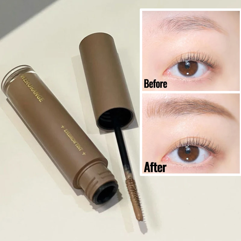 Natural Eyebrow Enhancer Dye Gel Tint Waterproof Lasting Quick Dry Dyeing Brow Tattoo Tinted Cream Brow Mascara Makeup Cosmetic