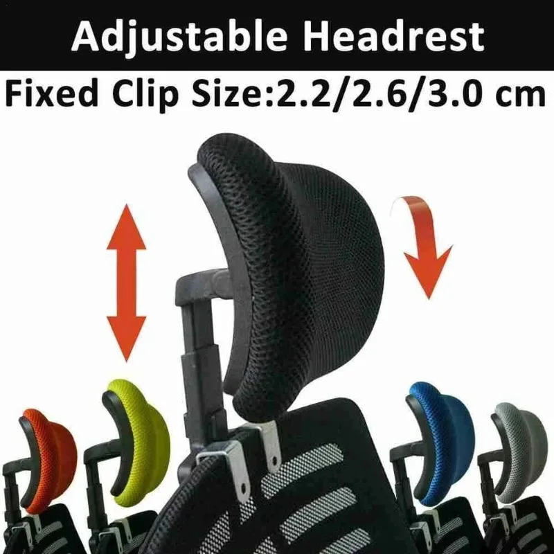 Computer Chair Office Chair Headrest with Adjustable Lifting Neck Protection Pillow Headrest for Chair Office Accessories