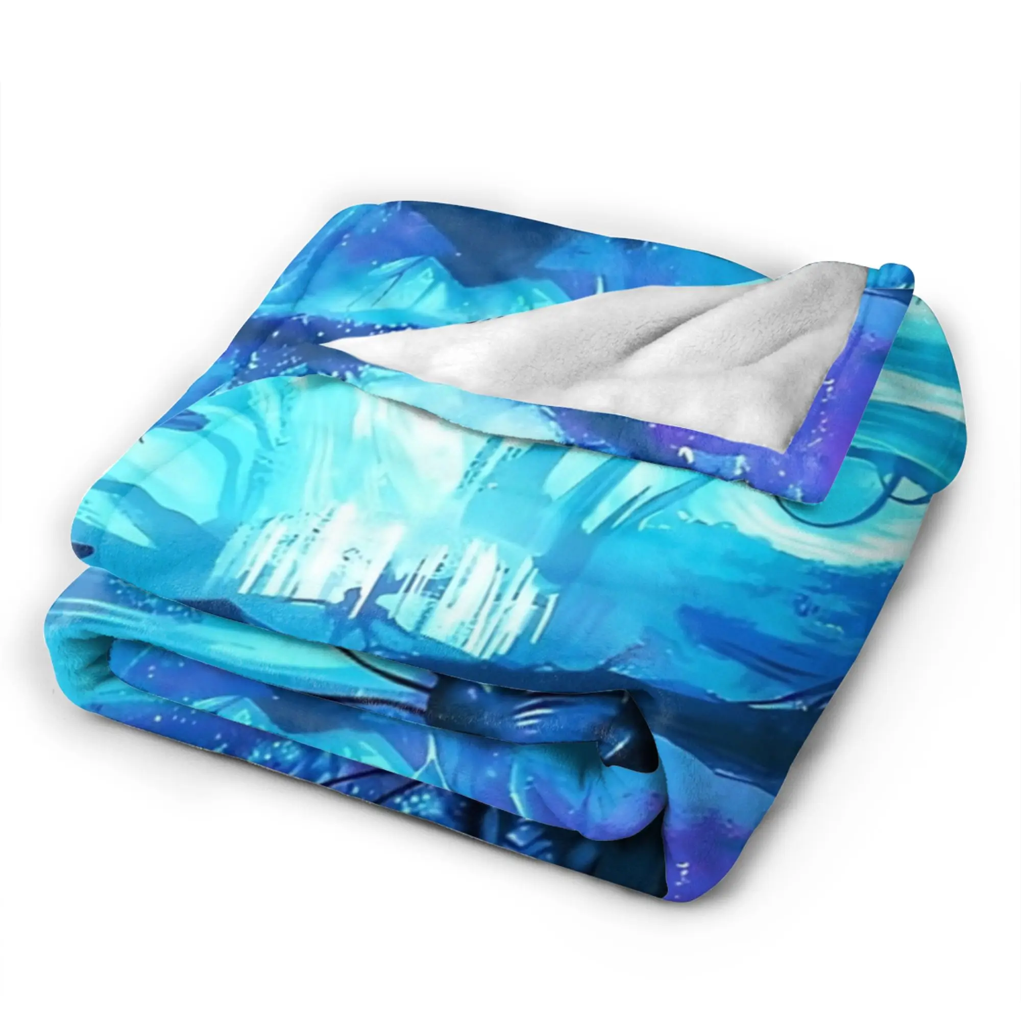 Avatars I See Your Soul Blankets Coral Fleece Plush Summer   Multifunction Warm Throw Blanket for Sofa Couch Rug Piece view 4