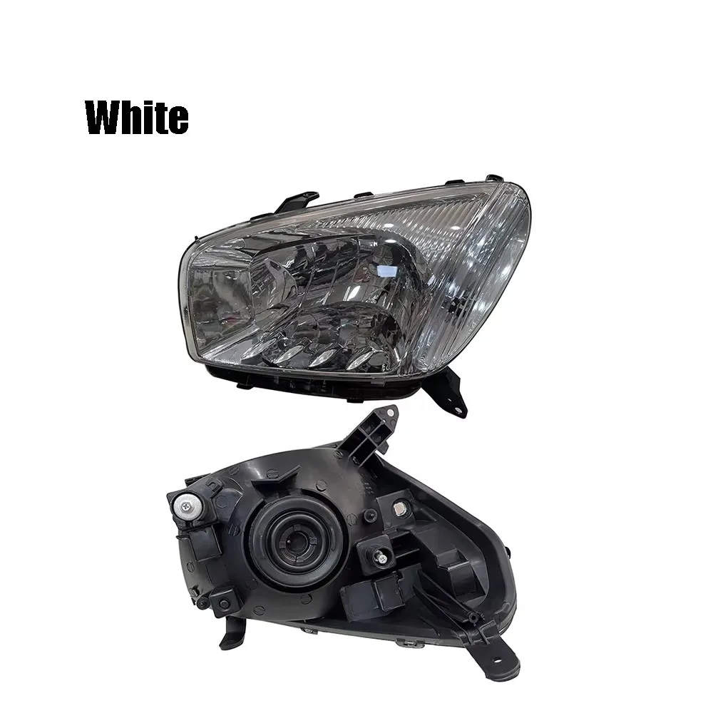 Car Crystal Headlight For Toyota RAV4 RAV-4 ACA21 Second Generation Headlamp A Pair 2000 2001 2002 2003 Far and Near Light