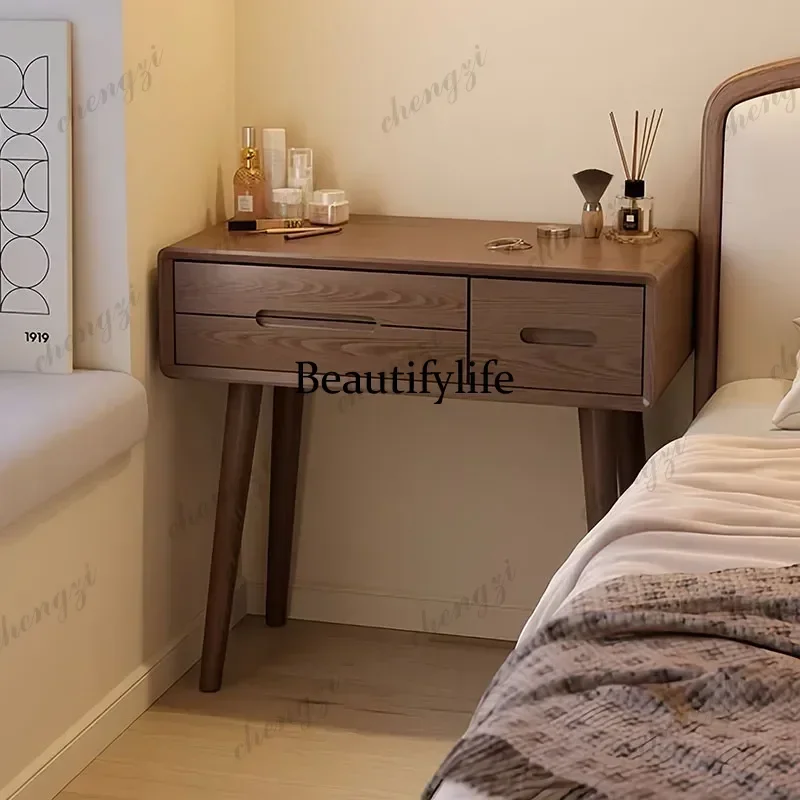 AA45  Bedroom Desk Vanity Table Storage Drawers Mobile Luxury Tall Women Modern Dressing Table Organizer Penteadeira