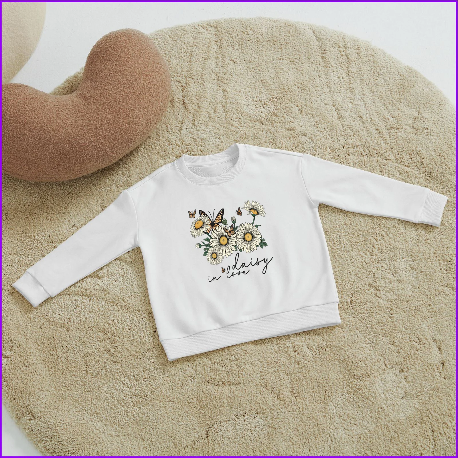 Daisy In Love Sjb96 Kids Boys Girls Hoodies Sweatshirts Nightmare Wednesday Outerwear Sweaters Winter Teenagers Tweens 2024 Pink