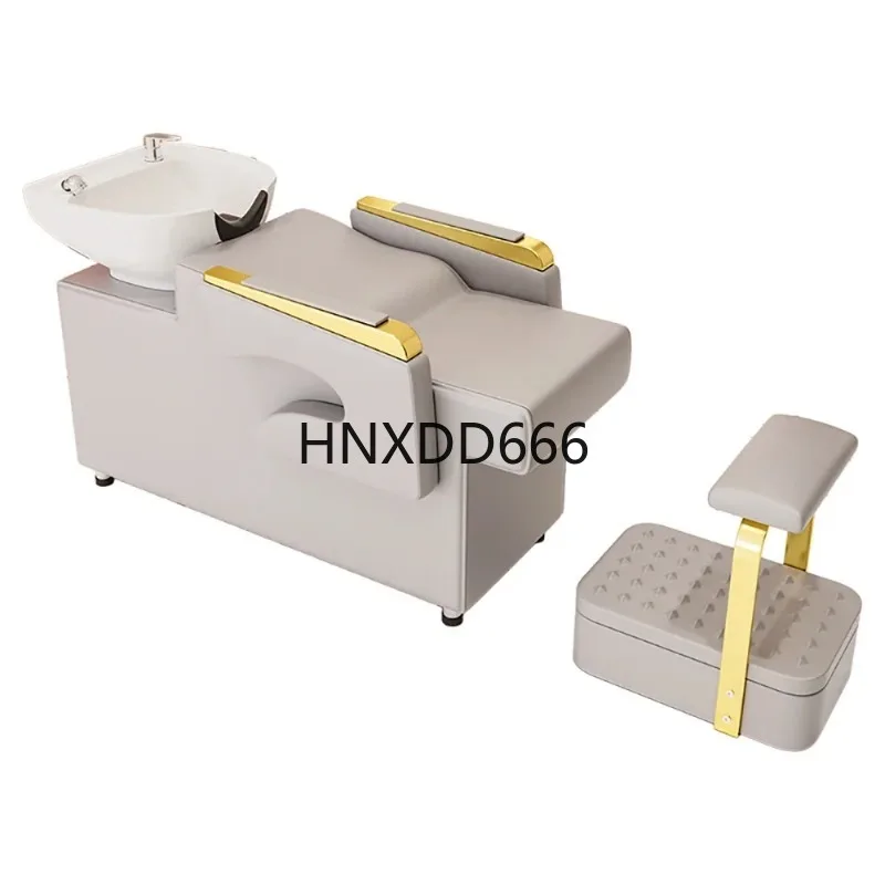 

Уникальный роскошный шампунь-кровать, массажная модная современная простая кресло-шампунь, эргономичная скандинавская мебель для салона Cadeira De Barbearia