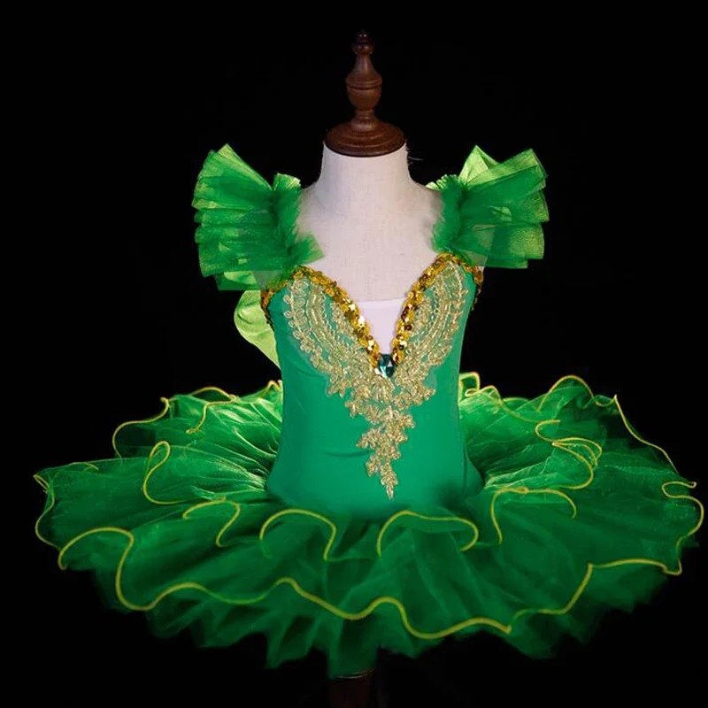 Vestido de dança tutu para crianças, Swan Lake Dance Trajes para meninas adolescentes, roupas de bailarina para crianças, roupas infantis