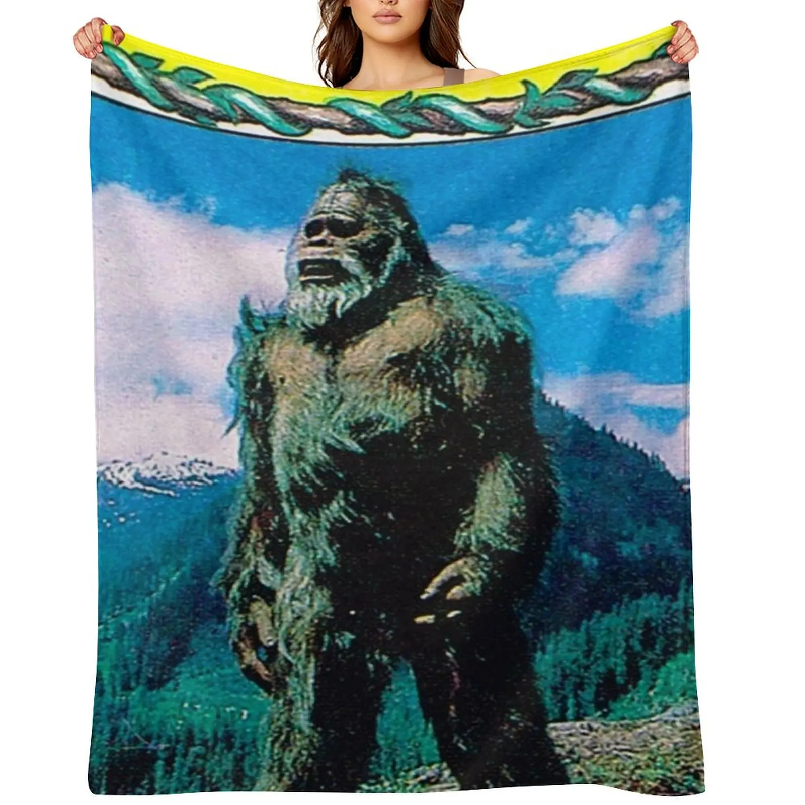 

Call of the Wild - Harry and the Hendersons Throw Blanket Weighted Luxury Designers Flannel Blankets