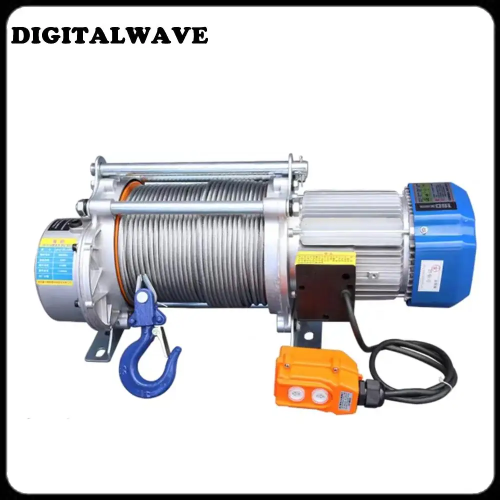 

1T Hoist Aluminum Shell Elevator 220V Small Domestic Crane Electric Hoist 1 Ton 380V Winch