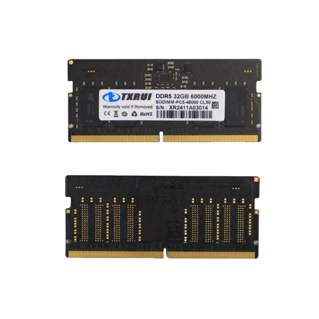 

OEM computer memory ddr5 32gb ram 6000mhz 5600mhz 5200mhz 32gb ram gaming laptop sodimm oem customize