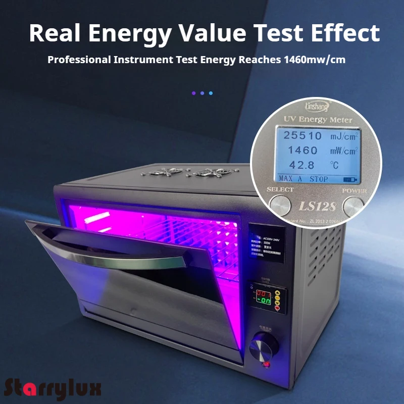 Large Size UV Oven Ultraviolet Curing Box, 3D Printing, Curved Screen OCA Curing for Phone Repair, Oxidation For Cross-Border