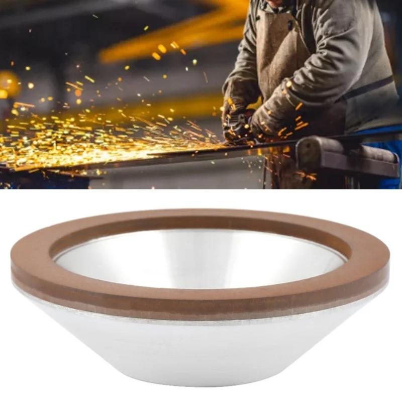 100mm-ダイヤモンド研削カップホイール-グリット180-超硬金属用グラインダーディスク