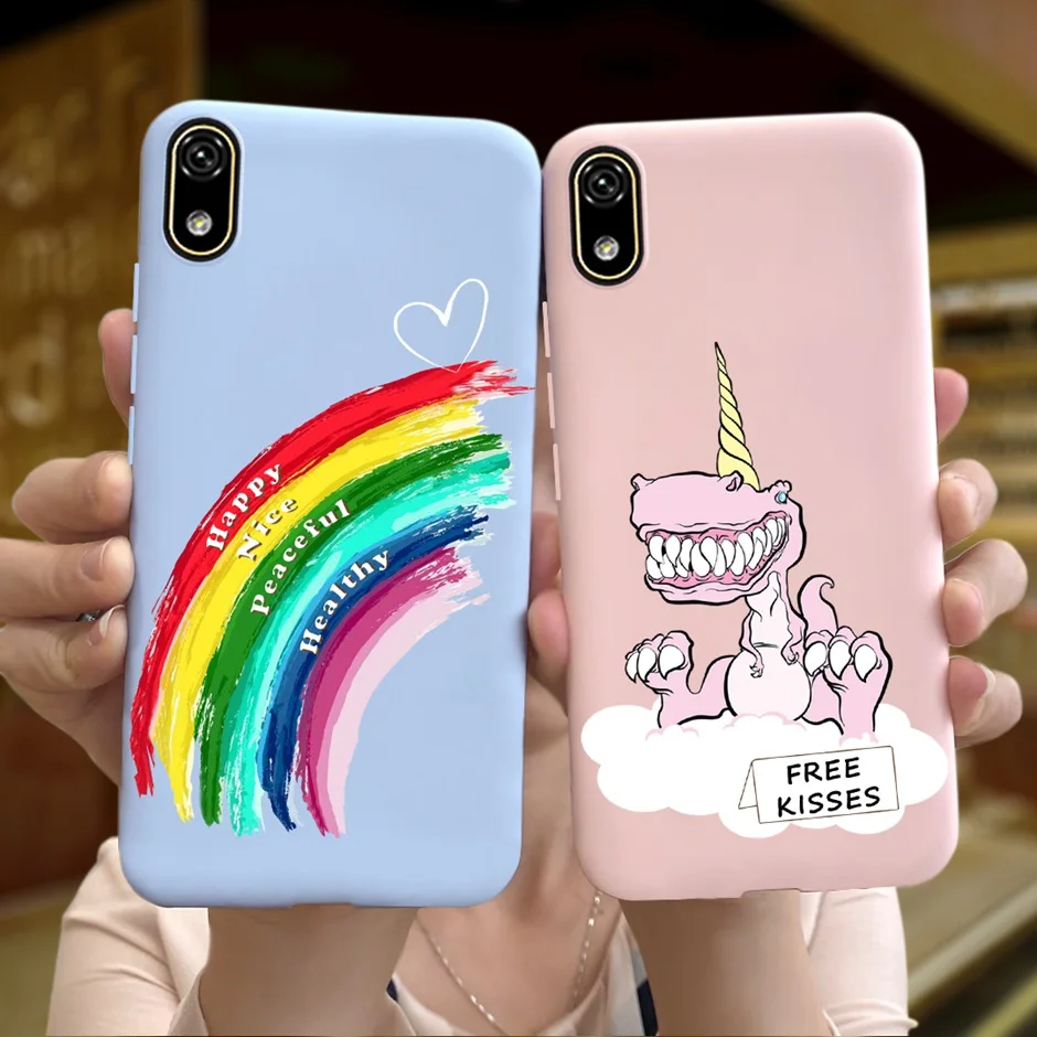 Cute Love Heart Shockproof Phone For Huawei Y5 2019 Case Silicone TPU Back Cover Soft Case For Huawei Y 5 2019 5.71 Inch