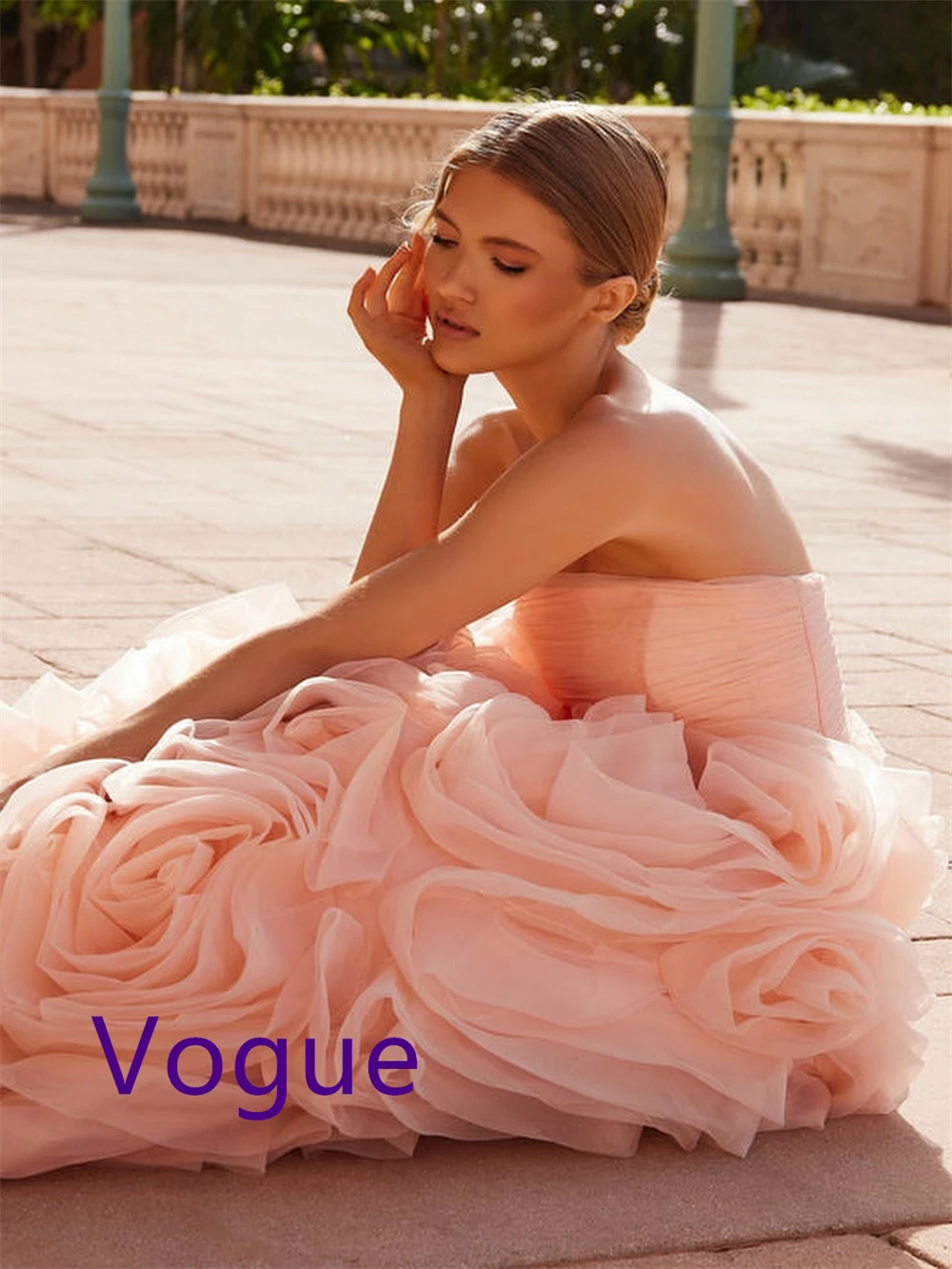 Abiti da sera in tulle di alta qualità personalizzati Temperamento senza spalline senza maniche Abito da homecoming Abiti di lusso per occasioni speciali