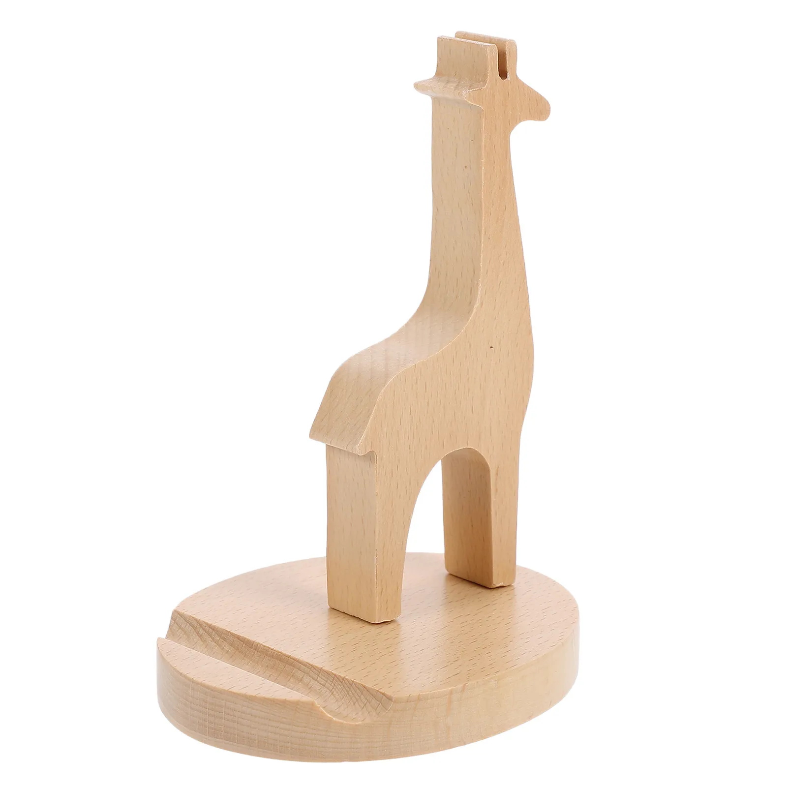

Wooden Desktop Phone Stand Phone Holder for Vertical Horizontal Wood Eco Friendly