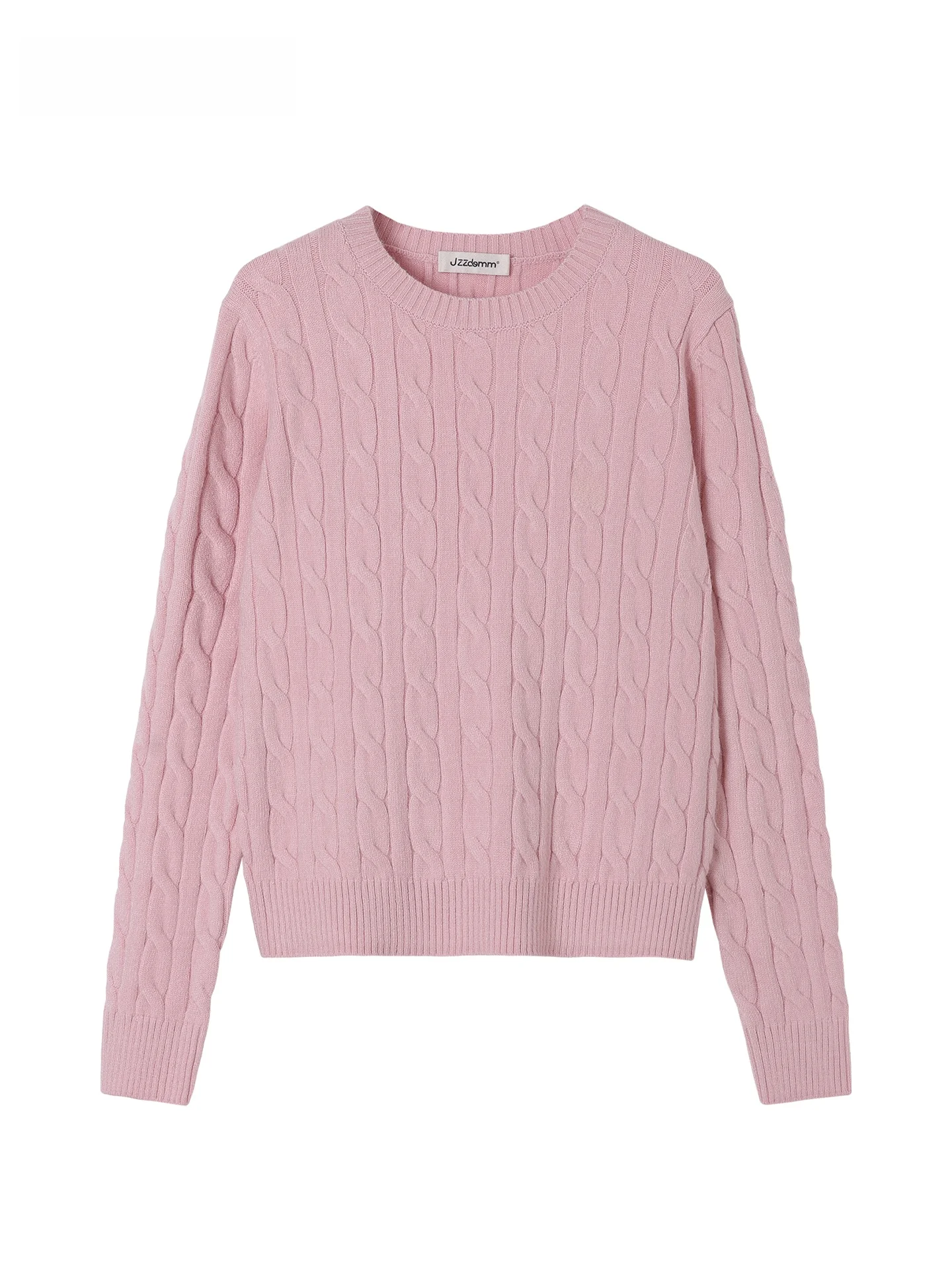 

JZZDEMM College Sle Long Sve Knitted Sweater Women's round Ne Embroidered Loose Fit Soft Cotton Base Layer irt