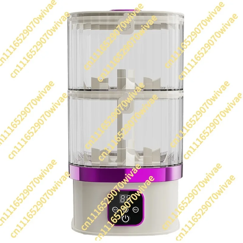 Small mini dual-drum laundry cup, non-pluggable, portable underwear, travel cup