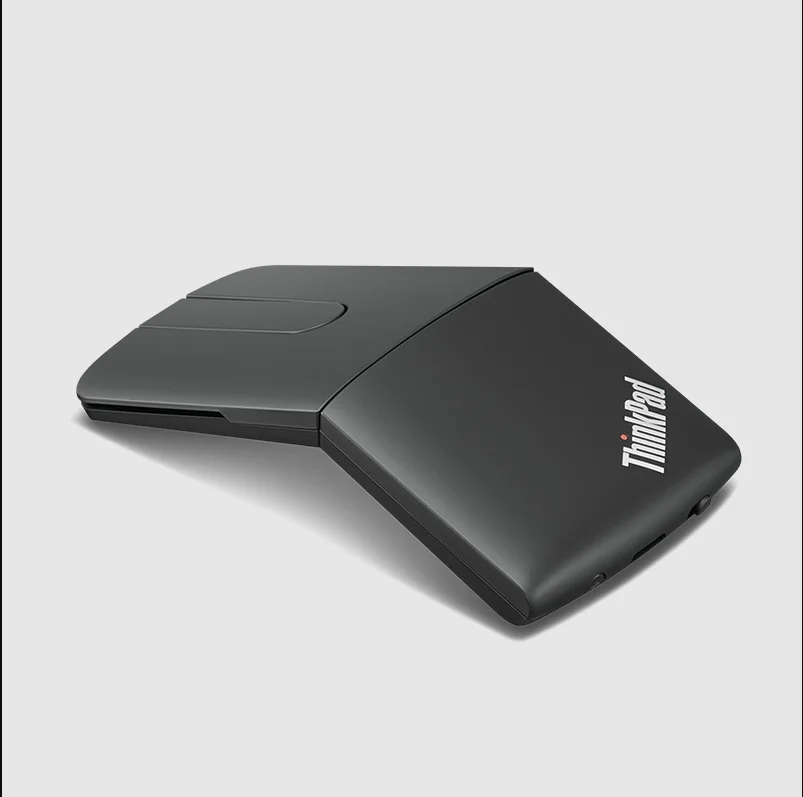 Imagem -05 - Lenovo-thinkpad x1 sem Fio Ppt Mouse Bluetooth 5.0 1600dpi Interface Tipo-c Suporte Microsoft Swift Pair 3d Touch Wheel